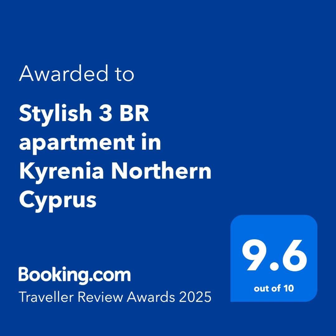 Stylish 3 Bedroom Apartment In Kyrenia  Extérieur photo